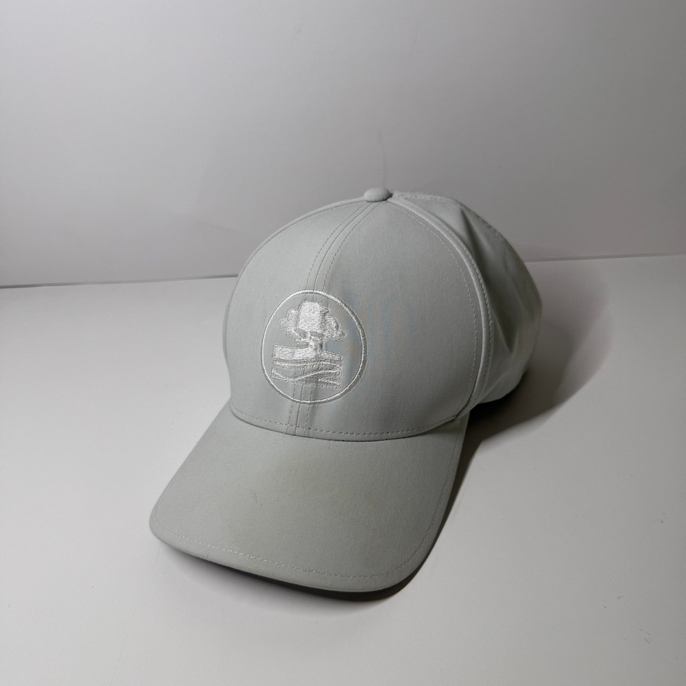 Swannies Golf Hat Mens League Adjustable Baseball Cap Tree Logo Gray